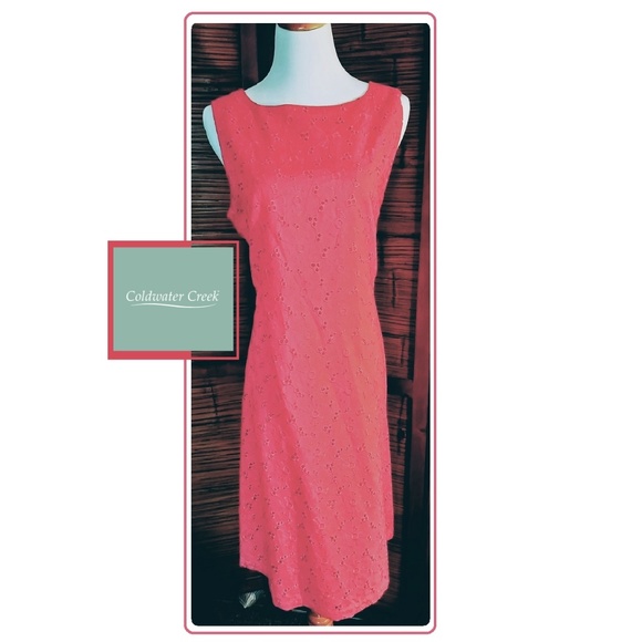 Coldwater Creek Dresses & Skirts - Coral Summer Dress by Coldwater Creek Ladies 14